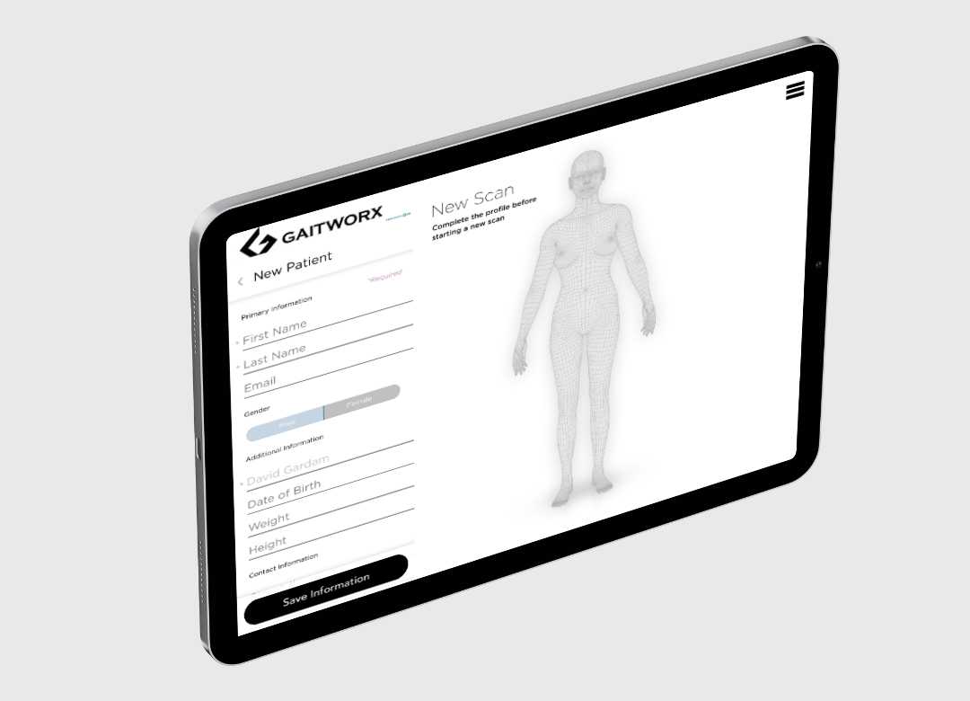 Gaitworx Structure Sensor Pro